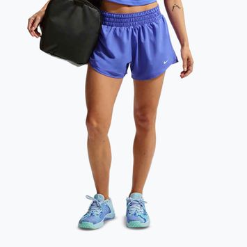 Női rövidnadrág Nike One Dri-Fit 3" sapphire/white