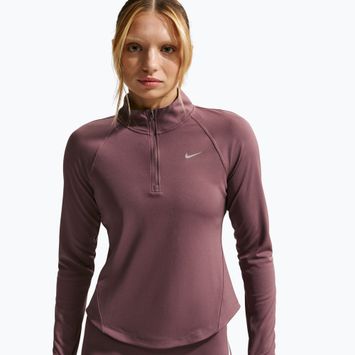 Női futó pulóver Nike Tempo Swoosh Run Dri-Fit 1/4-Zip tattoo/white