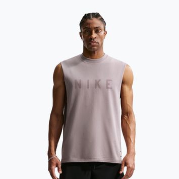 Férfi edzőpóló Nike Athletic Club Dri-Fit light violet ore/light violet ore
