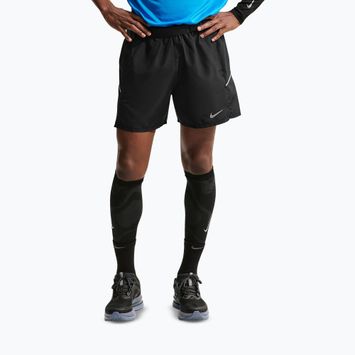 Férfi rövidnadrág Nike Miler Dri-Fit Brief Lined 5" black/black