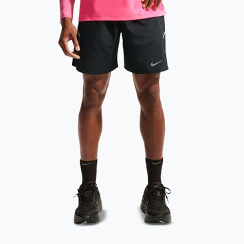 Férfi rövidnadrág Nike Miler Dri-Fit 7" black/black