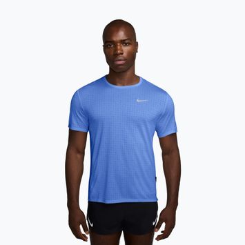 Férfi futópóló Nike Miler Breathe royal pulse
