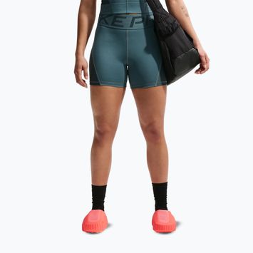 Női rövidnadrág Nike Pro Sculpt High Waisted 5" Biker mineral slate/faded spruce/white