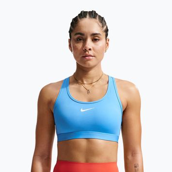 Edzőmelltartó Nike Swoosh Medium Support university blue/white