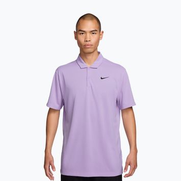 Férfi teniszpóló Nike Court Dri-Fit Polo Solid violet mist/black