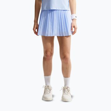 Teniszszoknya Nike Victory Dri-Fit High-Waisted Pleated hydrogen blue/hydrogen blue/white