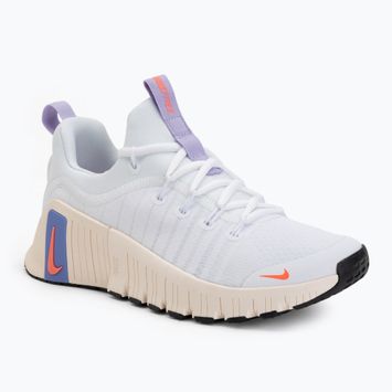 Női edzőcipő Nike Free Metcon 6 white/violet mist/chalk/hot lava