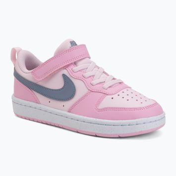 Gyerekcipők Nike Court Borough Low Recraft pink foam/pink rise/white/ashen slate