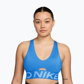 Edzőmelltartó Nike Pro Sculpt Medium Support university blue/hydrogen blue/white
