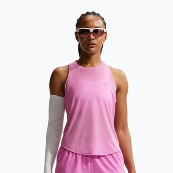 Női futópóló Nike Swift Breathe Dri-Fit light magenta/photon dust