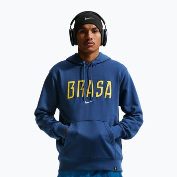 Férfi pulóver Nike Brazil Club coastal blue/light mint
