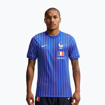 Férfi focimez Nike FFF Academy Pro Pre-Match game royal/university red/white