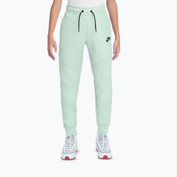 Gyerek nadrág Nike Sportswear Tech Fleece barely green/black/black