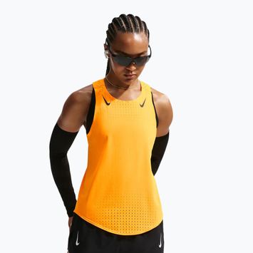 Női futótrikó Nike AeroSwift Dri-Fit ADV Singlet laser orange/black