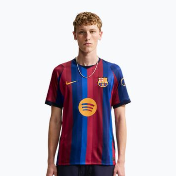 Férfi focimez Nike FC Barcelona Dri-Fit Stadium Home deep garnet/blue void/mineral yellow