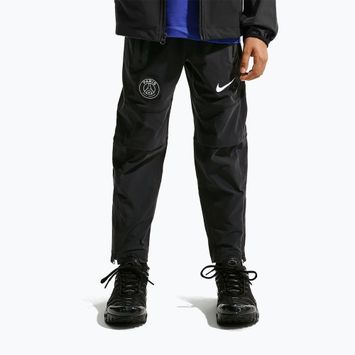 Gyerek futballnadrág Nike Paris Saint-Germain Tech Tech Woven black/white