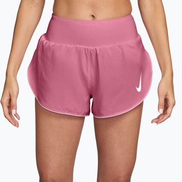 Női futóshort Nike Tempo Swoosh Dri-Fit Mid-Rise Brief-Lined peony/pink foam/white