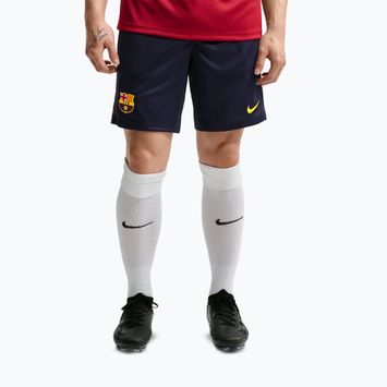 Férfi futball rövidnadrág Nike FC Barcelona Strike blackened blue/noble red/mineral yellow
