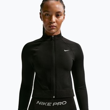 Női edzőpulóver Nike Pro Seamless black/white