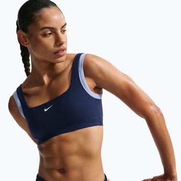 Edzőmelltartó Nike One Light Support midnight navy/aluminium/white
