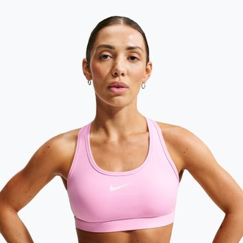 Sportmelltartó Nike Swoosh pink rise/white