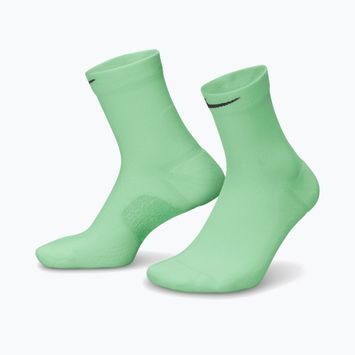 Zokni Nike Run Midweight Micro Crew cucumber calm/black/black
