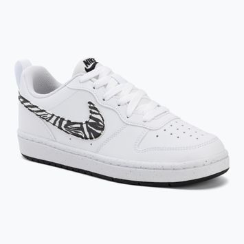 Nike Court Borough Low fehér/fekete cipő