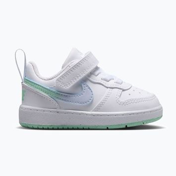 Gyermekcipő Nike Court Borough Low white/football grey/arctic green