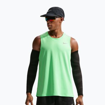 Férfi futó póló Nike Miler illusion green