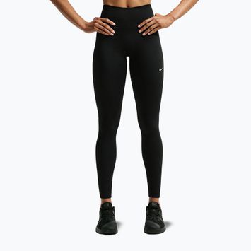 Női leggingsek Nike One black/black/university red/white