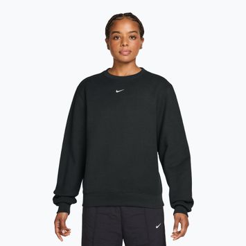 Női pulóver Nike Studio Fleece total black/sail