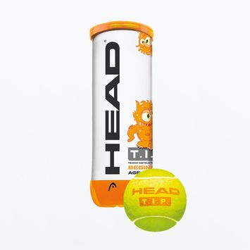 Gyermek teniszlabda készlet 3 db. HEAD Tip narancssárga/sárga 578123