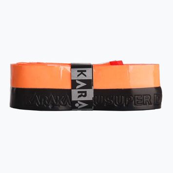 Grip squash ütőhöz Karakal Pu Super Grip Duo orange / black