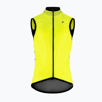 Férfi kerékpáros mellény ASSOS Mille GT C2 Wind optic yellow
