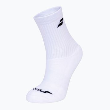 Zokni Babolat 3 darab white/white