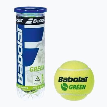 Babolat Green teniszlabdák 3 db zöld