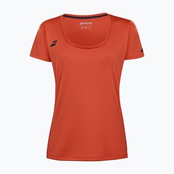 Babolat női póló Play Cap Sleeve Top W fiesta piros