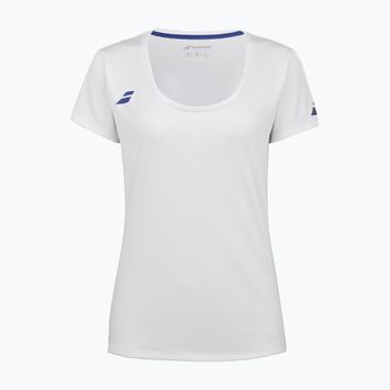 Babolat Gyermek póló Play Cap Sleeve Top Jr fehér/fehér