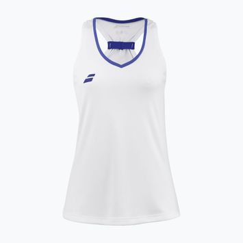 Babolat Play gyermek tank top fehér/ fehér