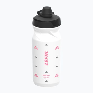 Zefal Sense Soft 65 No-Mud kerékpáros palack 650 ml fehér