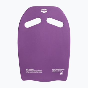 Arena Printed Kickboard szilva/artic lime úszódeszka