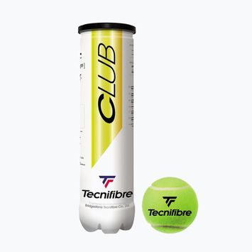 Teniszlabda készlet 4db. Tecnifibre Club Pet 4B sárga 60CLUB364N