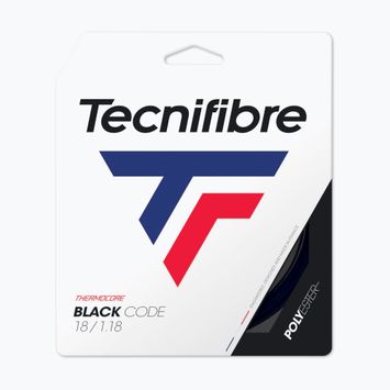 Tecnifibre Black Code tenisz húr fekete 04GBL118XB