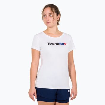 Női póló Tecnifibre Club Cotton Tee white