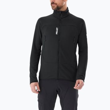 Férfi pulóver Millet Fusion Grid black/noir