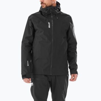 Férfi esőkabát Millet Seneca GTX 2L fekete/noir