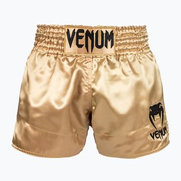 Férfi Venum Classic Muay Thai rövidnadrág fekete és arany 03813-449