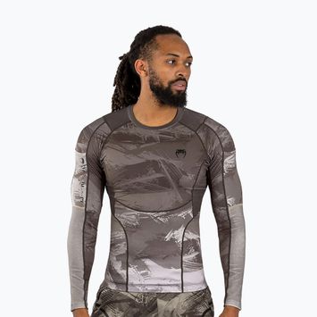 Férfi Venum Electron 3.0 Rashguard homokos hosszú ujjú ruha