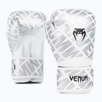 Venum Contender 1.5 XT Kids fehér/ezüst bokszkesztyű