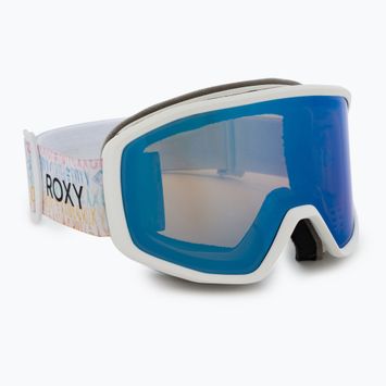 Női snowboard szemüveg ROXY Izzy sapin fehér/kék ml